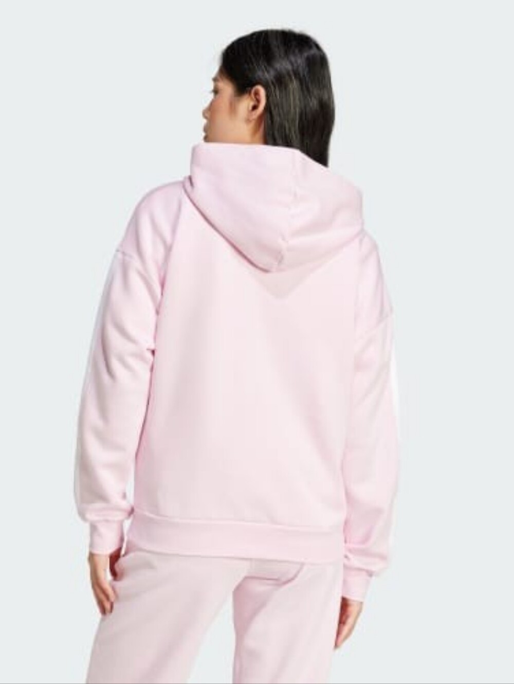 adidas Light Pink Hoodie Sweatshirt